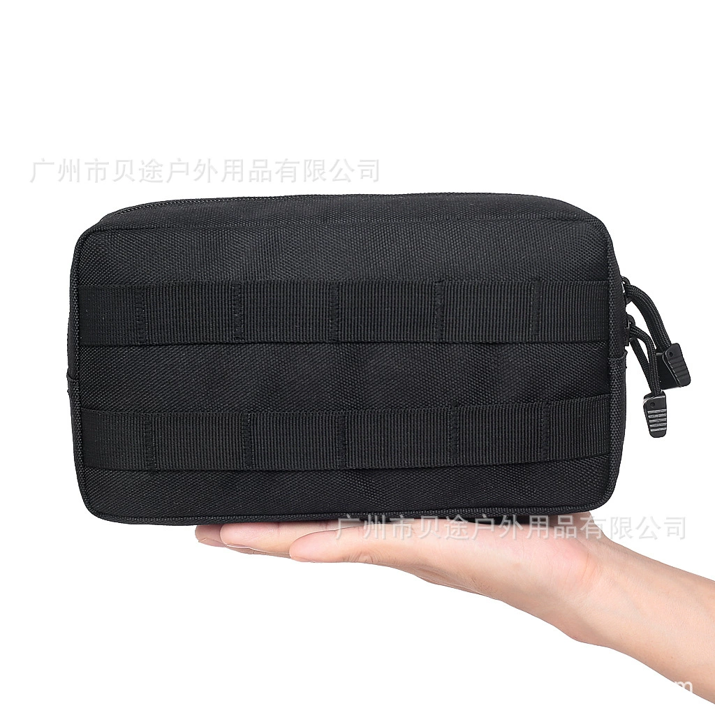 Наружная сумка для хранения Многофункциональная тактическая Сумка-клатч MOLLE System Многоцелевая сумка на молнии Прямоугольная сумка