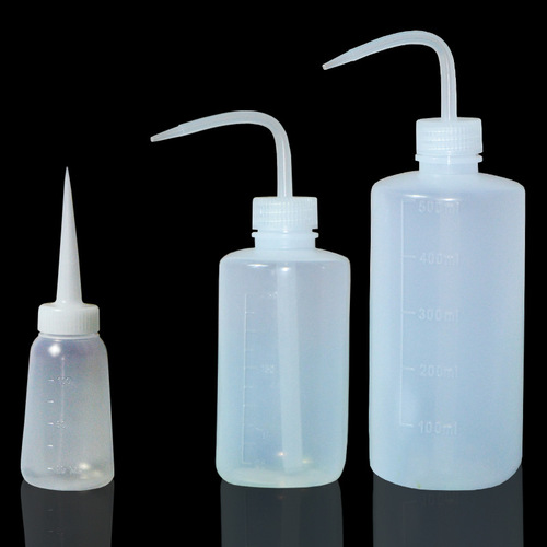 Transparent watering kettle for watering flowers, household succulent plant watering kettle, sprinkler kettle, sprinkler watering squeeze type tip dripping kettle