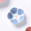 Nishida Muyu Duo Duo Small Japanese -style Soy Sauce Disc Ceter Ceramics Creative Disc Kitchen Multiple Seasoning Dibers