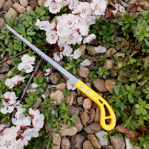 Garden tools through the wall chicken tail saw woodworking tip pruning saw plastic handle gypsum wall plastic handle hole digging saw