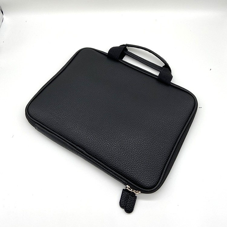 Pu Leather Bubble Wrap Laptop Bag 14inch Laptop Protective Cover Business Handbag