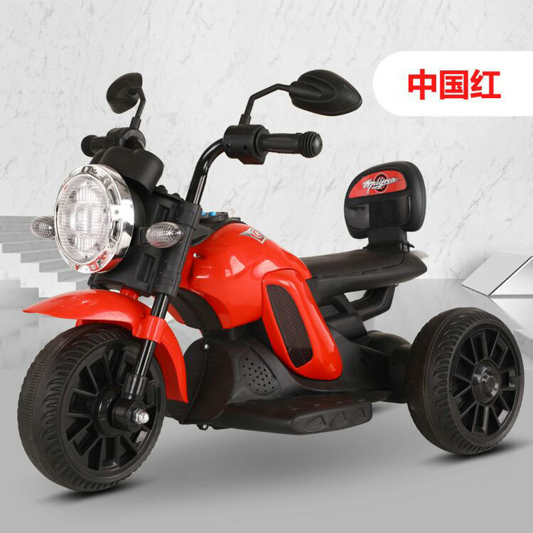 Triciclo eléctrico de la motocicleta de los niños y las muchachas del bebé juguete del coche de los niños cochecito de bebé portátil cochecito de bebé auto-conducción recargable de los niños
