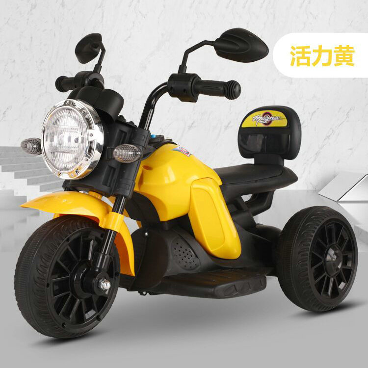 Triciclo eléctrico de la motocicleta de los niños y las muchachas del bebé juguete del coche de los niños cochecito de bebé portátil cochecito de bebé auto-conducción recargable de los niños