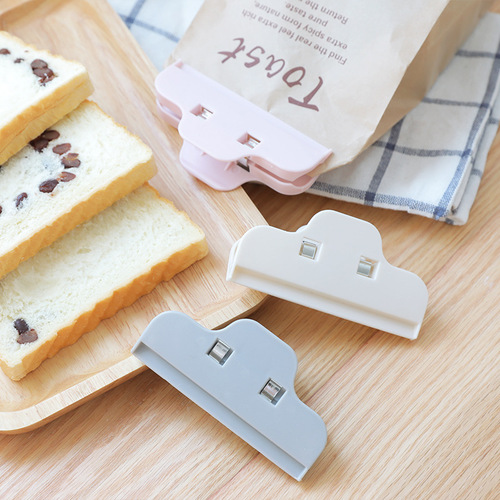 Sealing clip kitchen snack sealing clip strong food bag clip plastic bag sealer moisture-proof fresh-keeping sealer