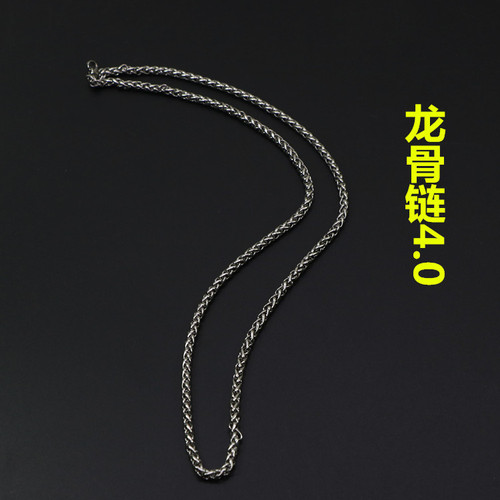 Wholesale stainless steel chain, dragon bone chain, flower basket chain, large quantity, necklace matching chain, bag chain, direct factory sales