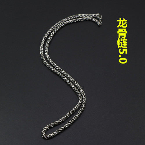 Wholesale stainless steel chain, dragon bone chain, flower basket chain, large quantity, necklace matching chain, bag chain, direct factory sales