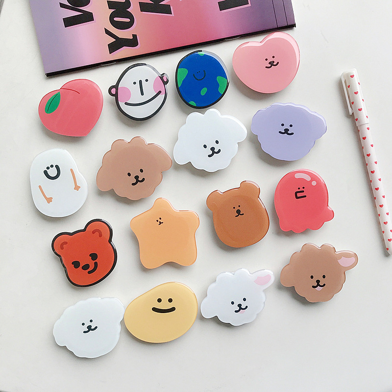 Air Bag Holder Ins Creative Cartoon Retractable Glue Special-Shaped Lazy Mobile Phone Ring Gift Logo Wholesale