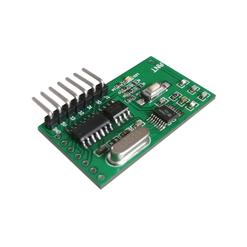 SYN500无线遥控模块 HCS301滚动码解码模块 遥控接收板学习型模组