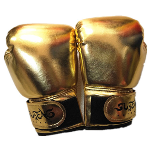 Steering metal film children's boxing gloves, sandbag sparring gloves, sponge foam molded inner liners