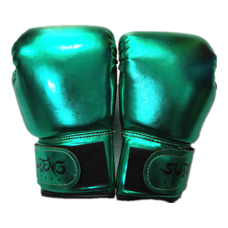 Sagitar película de metal guantes de boxeo para niños Sanda saco de arena de boxeo guantes de boxeo pequeños espuma de esponja que forma el forro