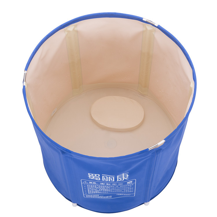 Factory Direct Shu Likang Folding Bath Bucket Household Thickened Bathtub Children Adult Folding Bath Bucket Tub