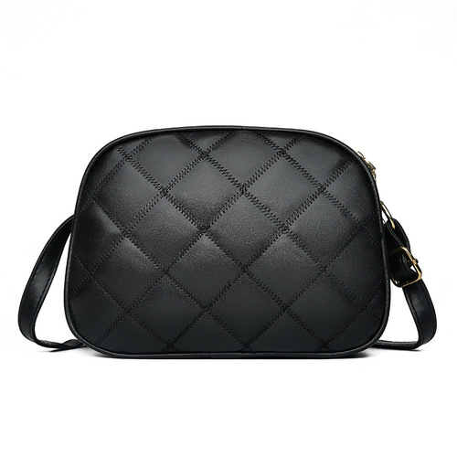 New Shoulder Bag Women's Shoulder Bag Student Crossbody Simple Casual Korean Version Versatile Retro Small Bag Mobile Phone