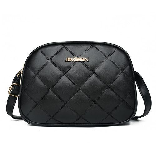  New Shoulder Bag Women's Shoulder Bag Student Crossbody Simple Casual Korean Version Versatile Retro Small Bag Mobile Phone