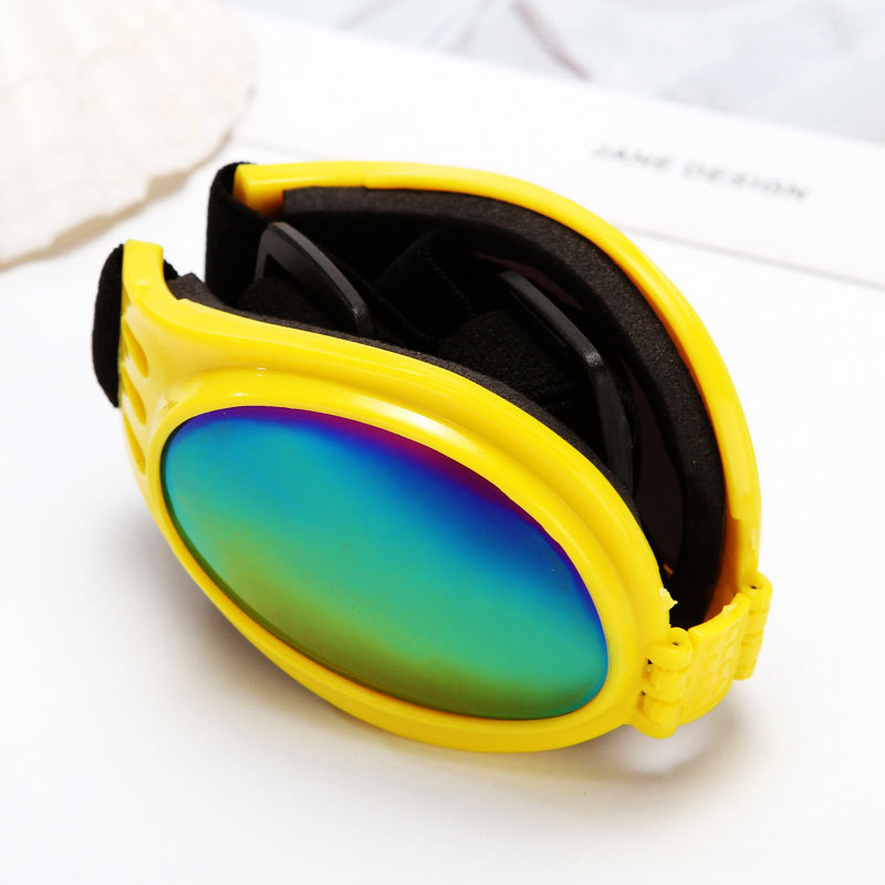 Venta caliente transfronteriza gafas para mascotas gafas de sol plegables para perros a prueba de viento gafas anti-DDoS suministros para mascotas