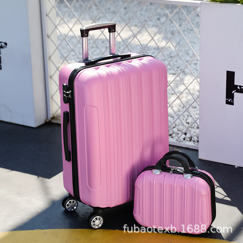Equipaje de alta apariencia 20 pulgadas estilo coreano trolley caso estudiante de gran capacidad 24 pulgadas contraseña caso equipaje al por mayor