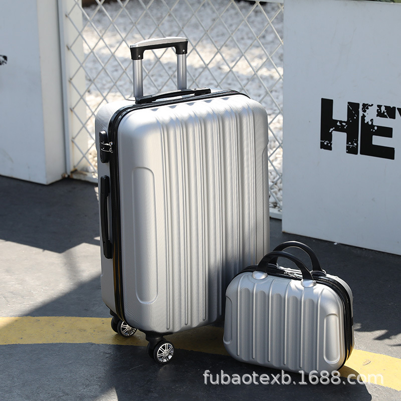 Equipaje de alta apariencia 20 pulgadas estilo coreano trolley caso estudiante de gran capacidad 24 pulgadas contraseña caso equipaje al por mayor
