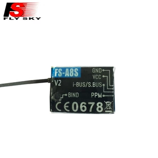 Приёмник FLYSKY FS-A8S 2.4G i-bus до 18 каналов PPM компактный для мультикоптеров