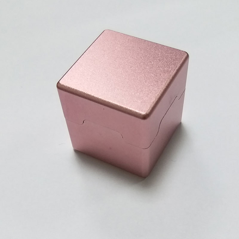 Caja de chocolate billar caja de chocolate en polvo mesa al por mayor Bola de metal clip de chocolate R2 cubierta inferior caja de chocolate no magnética