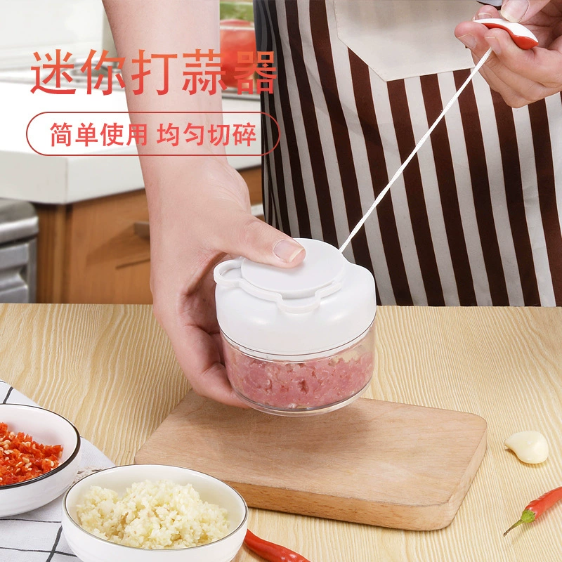 Мини-давилка для чеснока (кухонный гаджет) Douyin, ручной выдавливатель чеснока, мелкая резка для приготовления соусов