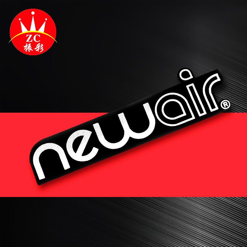 厂家销售高档立体标牌塑料铭牌电铸金属logo水晶标签电镀铭牌