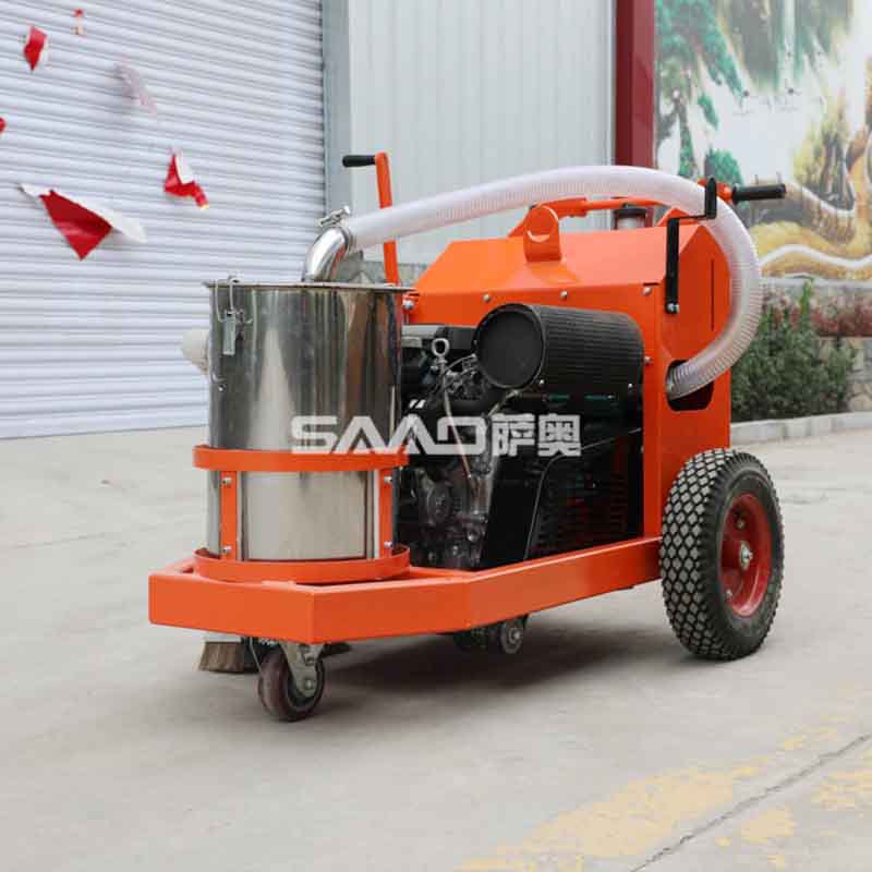 自吸尘式路面开槽机水泥沥青混凝土路面开槽机生产厂家现货手推式