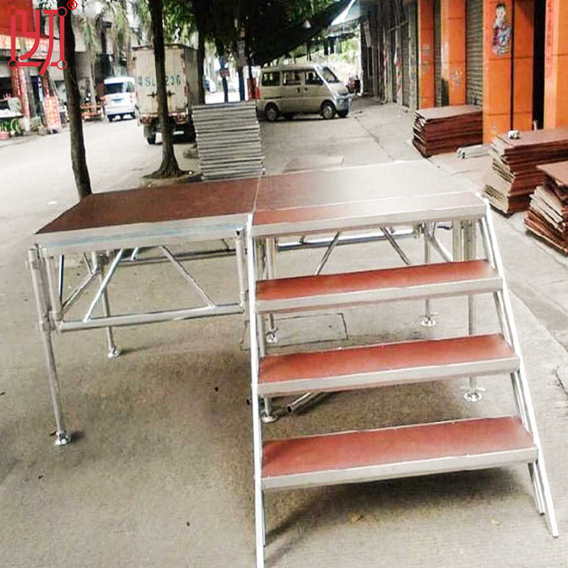 婚庆表演拼装舞台铝合金舞台架 演出升降活动快装舞台 舞台工厂