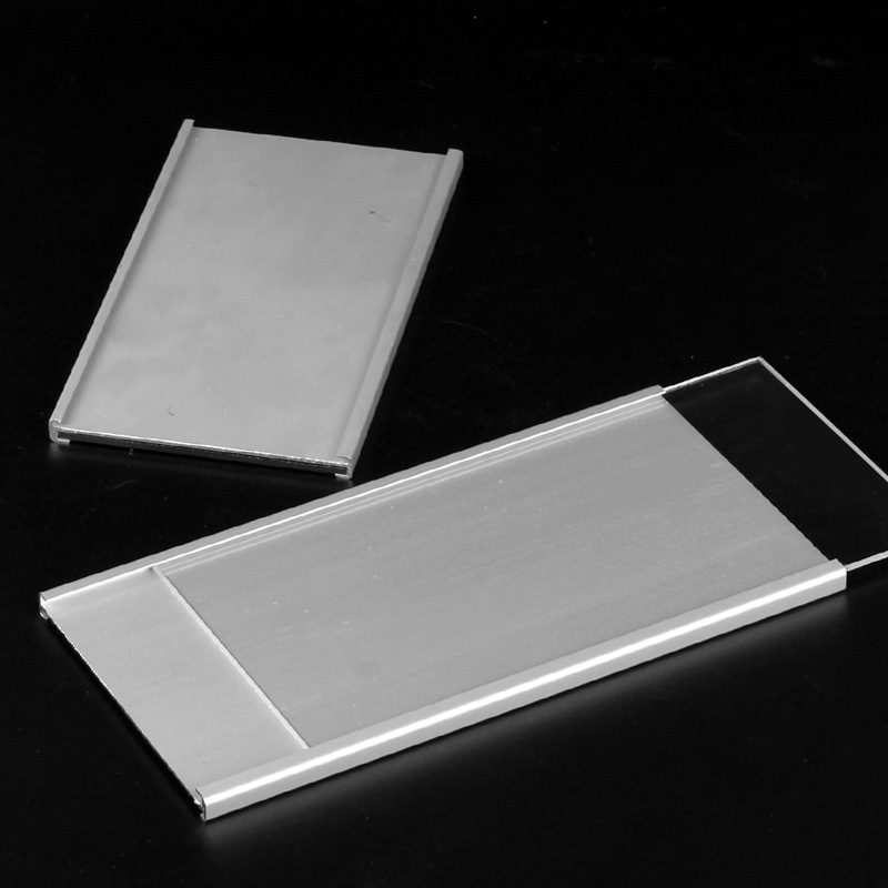 Placa de asiento de aleación de aluminio placa de nombre de la oficina lista de partición de la placa de posición placa de mesa acrílica personalizada