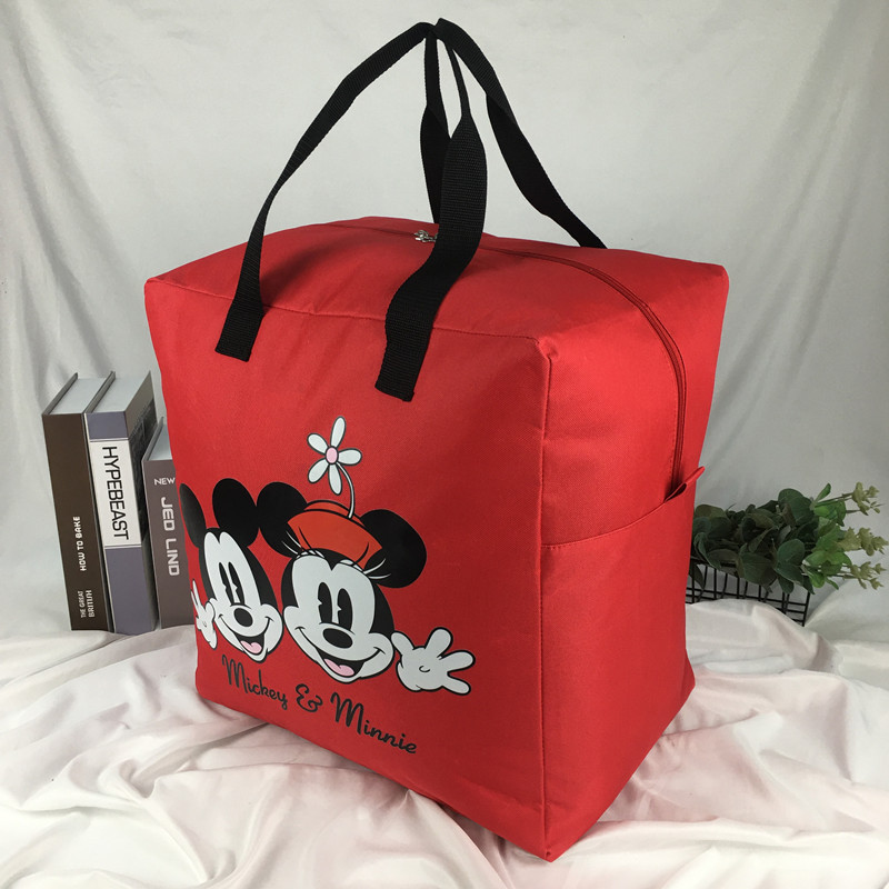 厂家定制生产手提袋拉链款收纳袋可提可挂大容量轻便便携便携式