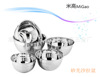 Thick stainless steel anti -sliding salad basin silicone base dishes, salad pot, eggs, cold pelvis high