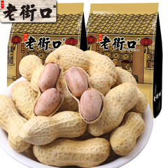 Laojiekou peanuts, garlic, milk, shelled fried peanuts, melon seeds, multi-flavor snacks, roasted seeds and nuts, snacks for the New Year