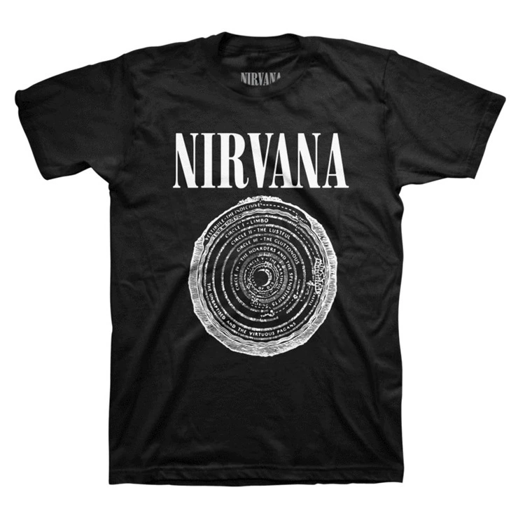 Новая летняя футболка с коротким рукавом Kurt Cobain Nirvana Nirvana Band Rock T -shirt