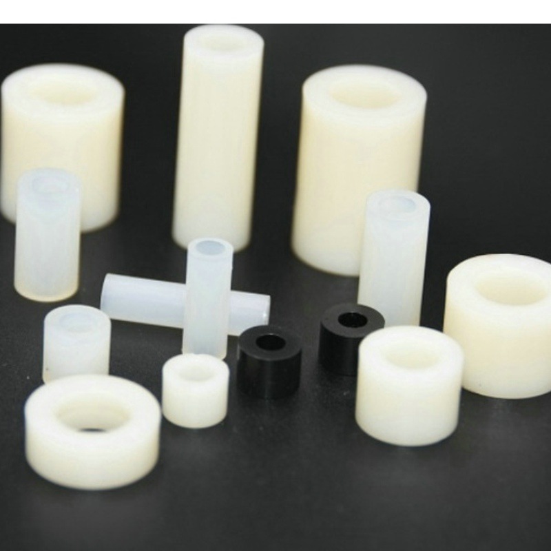 尼龙直通管外5-内3PC板圆体隔离柱塑料间离柱绝缘耐温源头货源