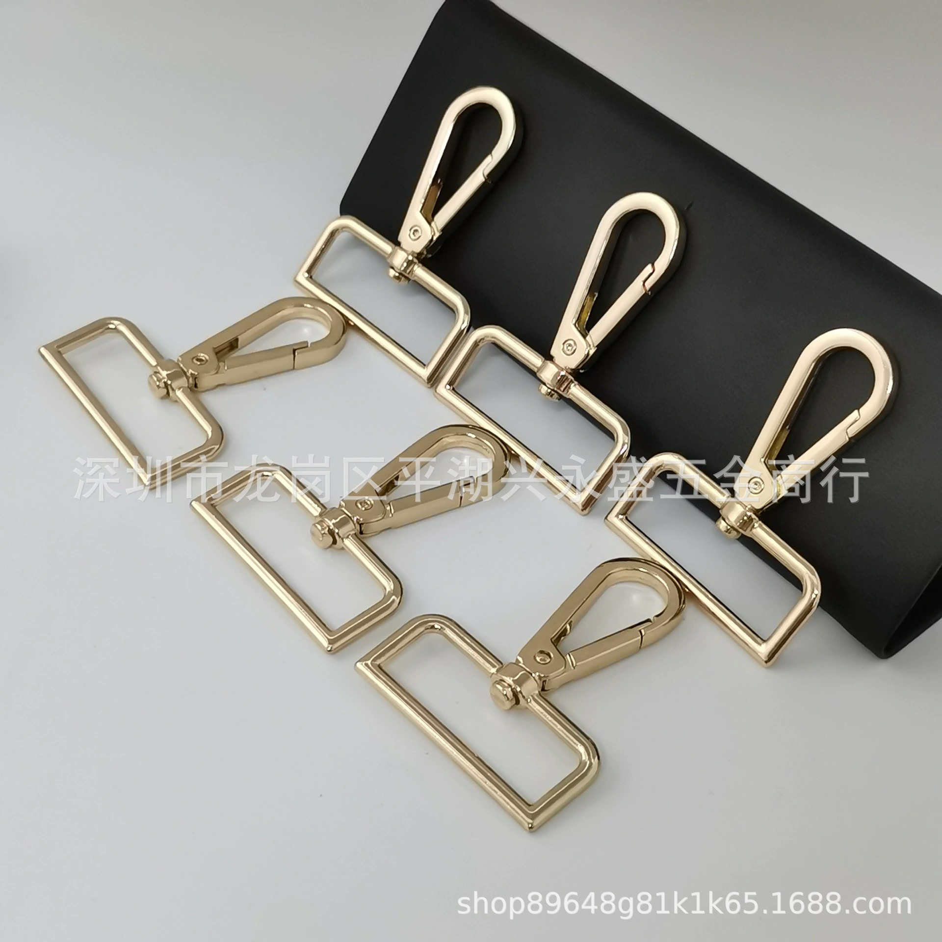 Фурнитура для багажа: литой под давлением карабин из цинкового сплава для сумок, ремней и поводков, износостойкий и устойчивый к порезам
