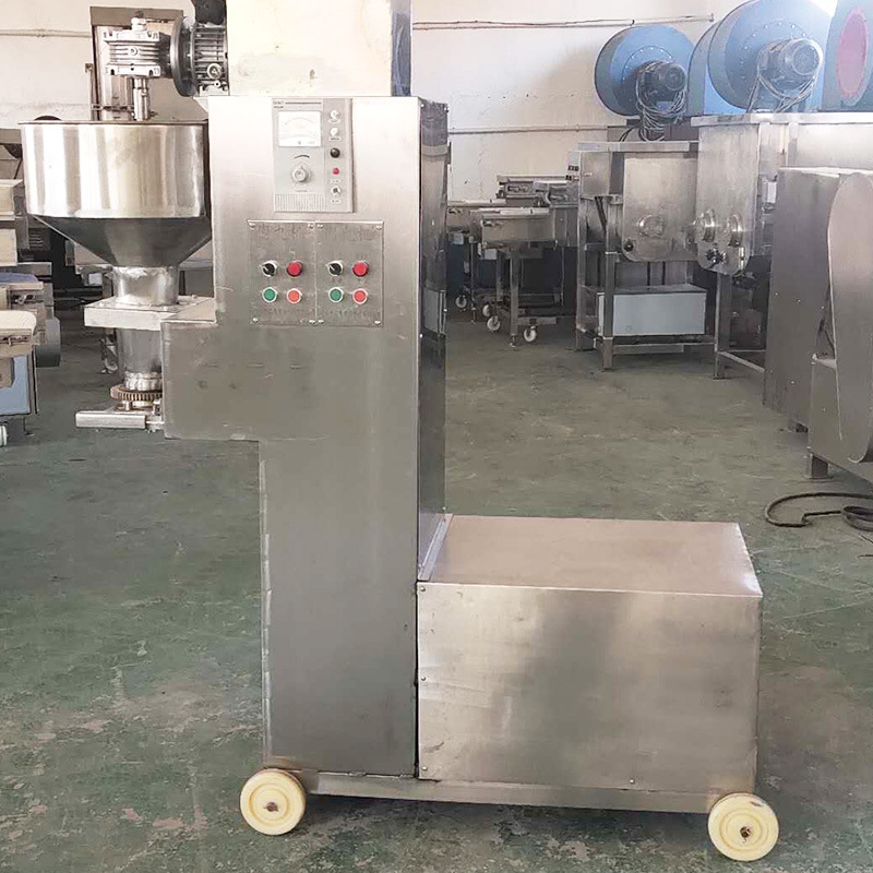 不锈钢油炸肉 丸机器  汇康机械制造丸子成套流水线设备 圆度好