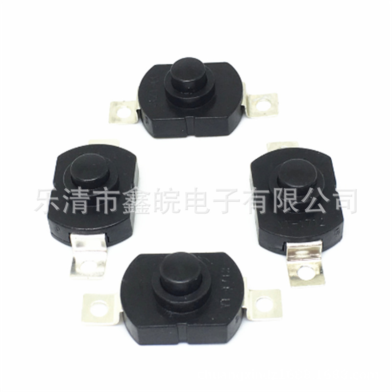 供应按钮开关 1712KA 手电筒开关 17*12 一开一关两脚贴片式