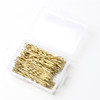 Golden steel wire, hair accessory, simple and elegant design, new collection, wholesale