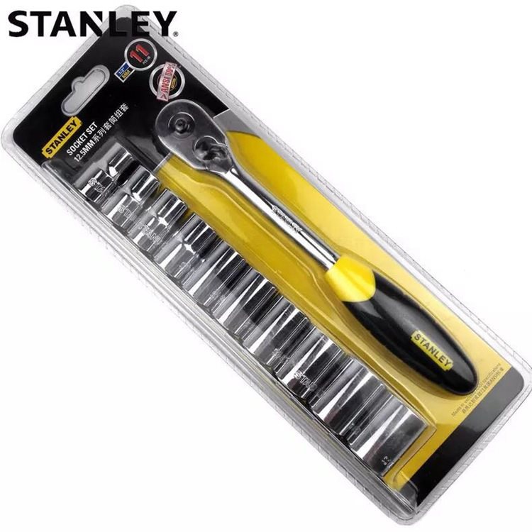 STANLEY史丹利14件6.3MM系列套筒组套95-321-1-2311件10/12.5