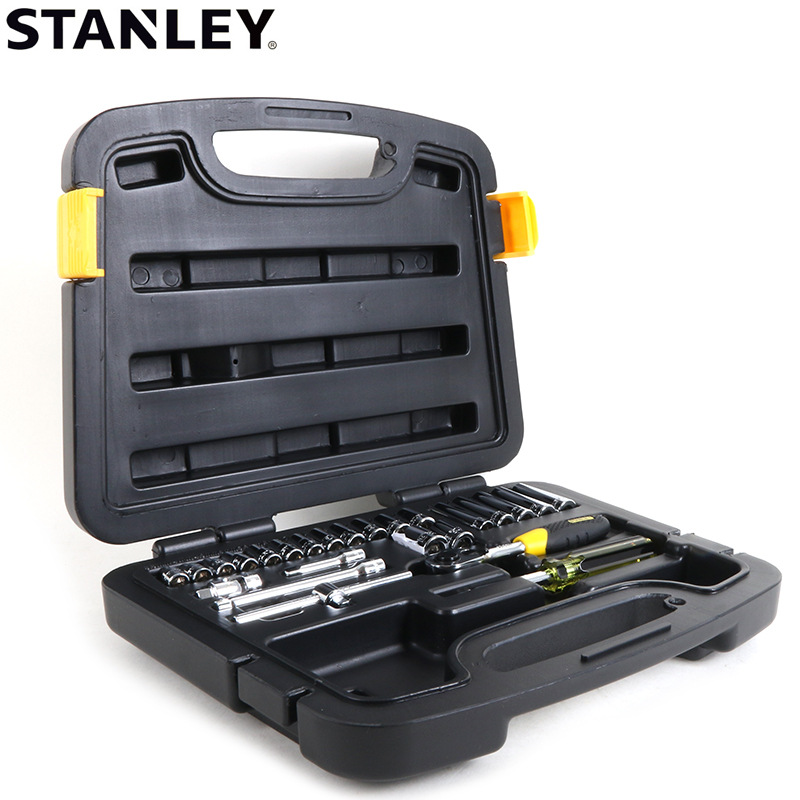 史丹利25件套6.3mm公制套筒扳手组套STANLEY手动工具94-183-22