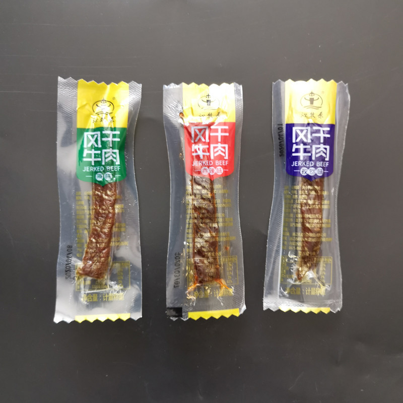 Inner Mongolia Air-Dried Beef Jerky, Baked, Hand-Torn, Original Spicy, Hot Spicy, Specialty Meat Product, 500g, Snack