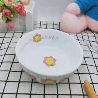 定制陶瓷宠物碗 陶瓷狗盆 可爱狗狗食盆 出口促销陶瓷碗 礼品碗