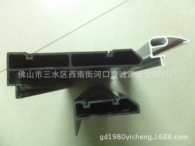 PVC异型材塑料挤出型材水族鱼缸底柜塑料型材