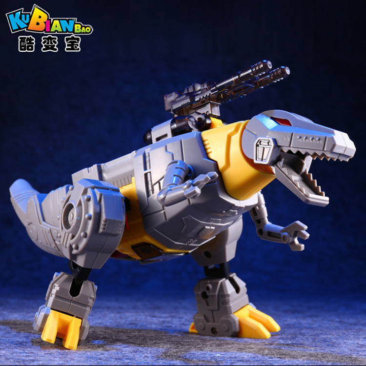 Cool Transformer Toy Model G1 Steel Wire Dinosaur Gun Shockwave Optimus Prime Assembly Version King Kong Robot