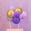 Balloon, evening dress, multicoloured decorations, internet celebrity, 5inch
