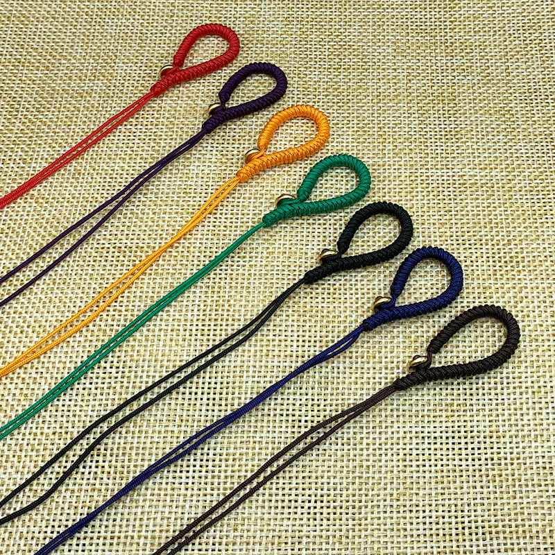 Diamond Knot Lanyard Braided Rope Keychain Semi-finished Chinese Style Handmade Decoration 72 Jade Wire Removable Copper Buckle Diamond Knot Lanyard Braided Rope Keychain Semi-finished Chinese Style Handmade Decoration 72 Jade Wire Removable Copper Buckle