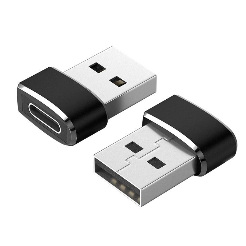 USB роторный переходник Type-C к USB A для передачи данных PD зарядка адаптер USB-C передатчик USB ротор