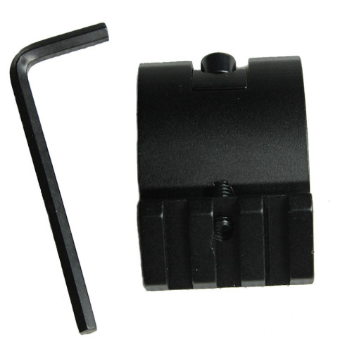 Factory Cross-border 45-degree beveled fishbone red dot scope mount, flashlight laser mount