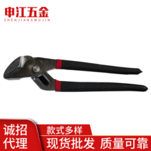 现货管子钳450mm 手动工具省力沾塑柄水管钳 防爆管钳 水管子钳