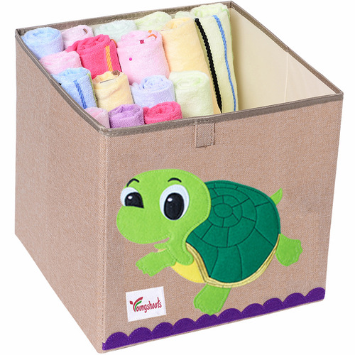 Storage box cartoon children's toy storage basket baby clothing storage box home use storage box clothing storage
