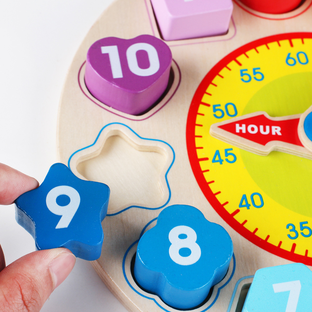 Children's teaching digital watch, teaching aids for elementary school students, board game