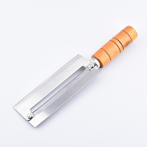 New Stainless Steel Sugarcane Knife Pineapple Peeler Multifunctional Fruit Peeler Tool Household Peeling Knife